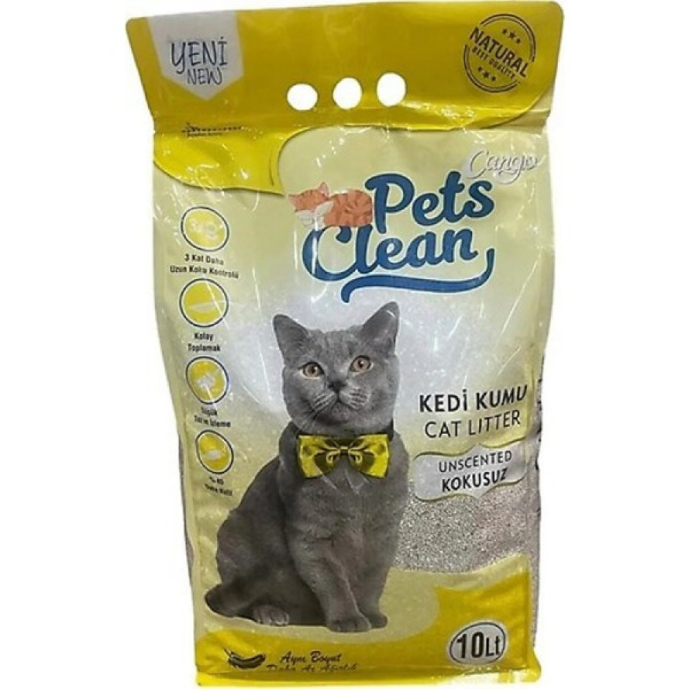 Pets Clean Kedi Kumu 10LT- Naturel Evcil Hayvan Ürünleri Fiyatı