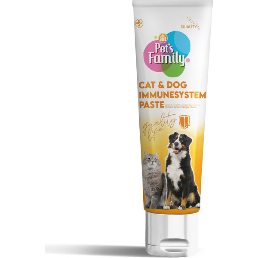 Pets Family Cat - Dog Immunesystem Paste 100g Evcil Hayvan Ürünleri Fiyatı
