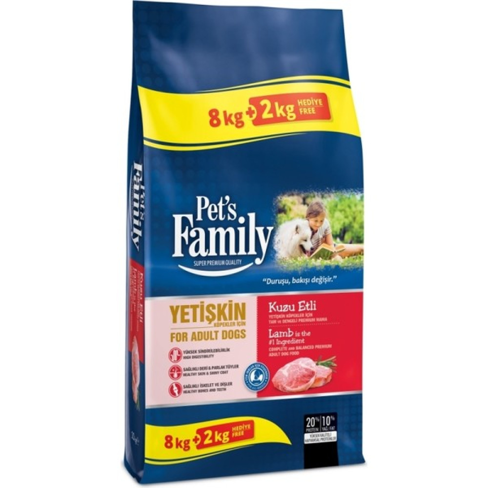 Pets Family Kuzuetli Yetişkin Köpek Maması 10 KG8681085426644 Evcil Hayvan Ürünleri Fiyatı