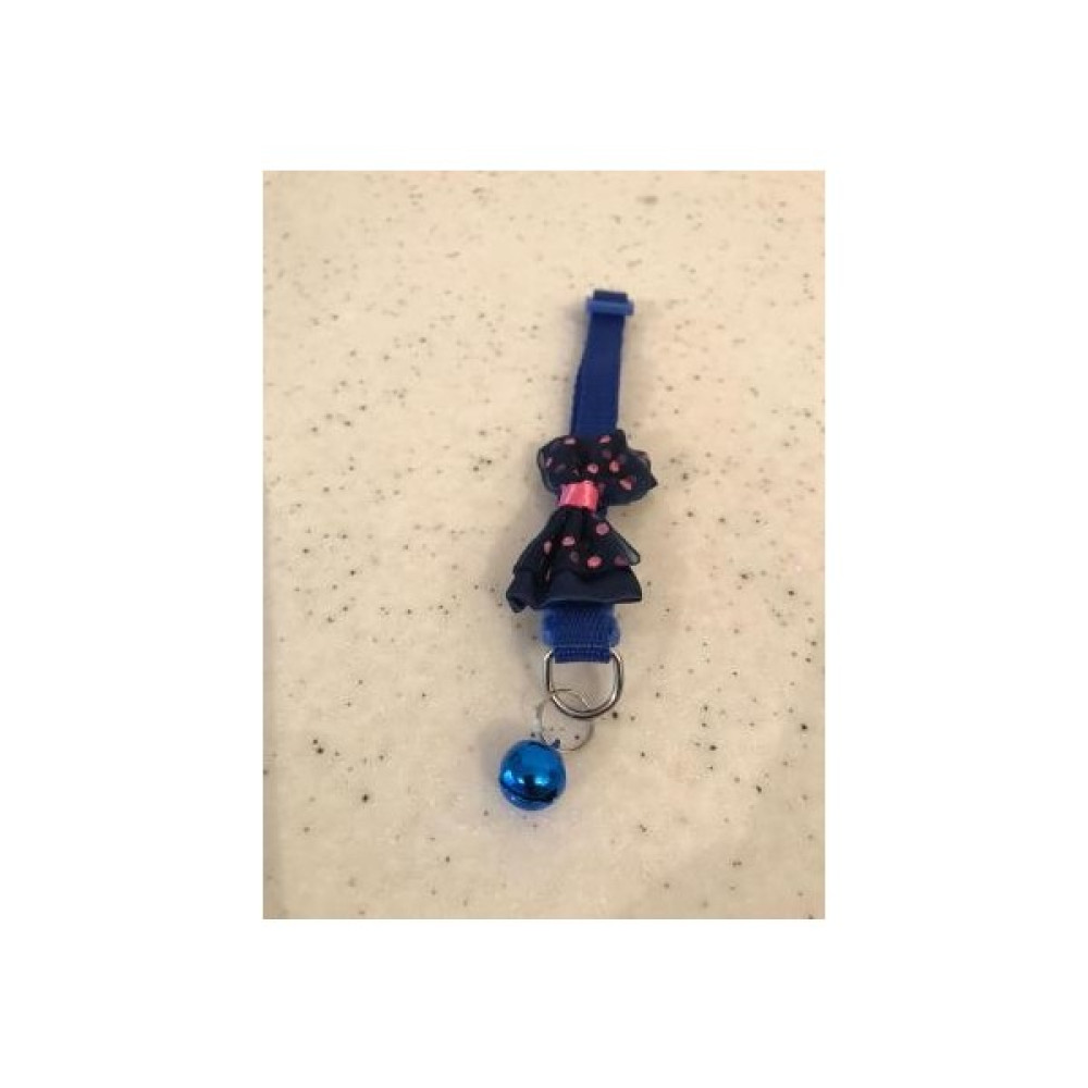 Petshop Çıngıraklı Papyon Kedi Köpek Tasma Lacivert Evcil Hayvan Ürünleri Fiyatı