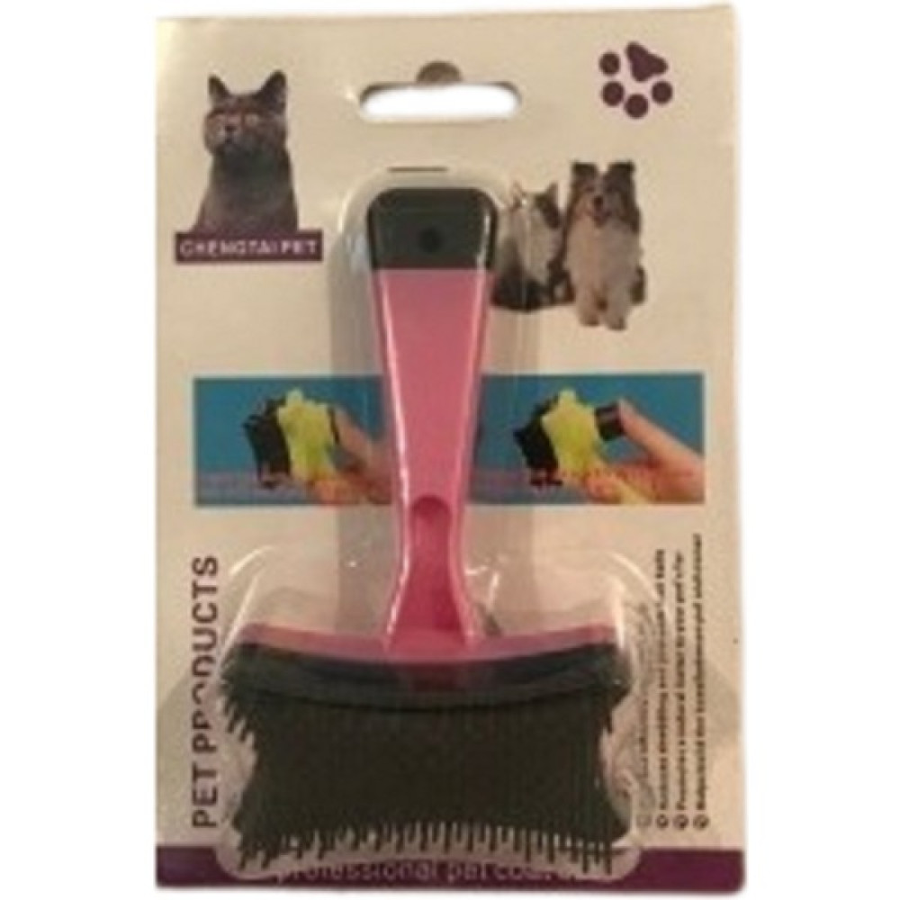 Petshop Evcil Hayvan Kedi Köpek Tuşlu Otomatik Tüy Toplayıcı Tarak Kaşıma Tarağı Fırça Pembe Evcil Hayvan Ürünleri Fiyatı