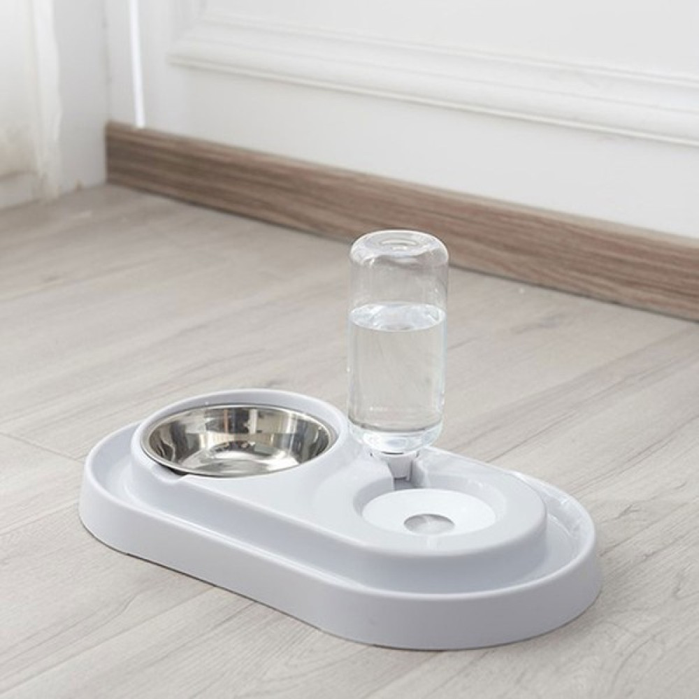 Petsi Essential Kedi-Köpek Mama ve Su Kabı 1000 ml - Açık Gri Evcil Hayvan Ürünleri Fiyatı