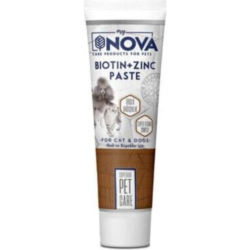 Petsiva Nova Kedi ve Köpekler Için Biotin& Zinc Paste 100GR Evcil Hayvan Ürünleri Fiyatı