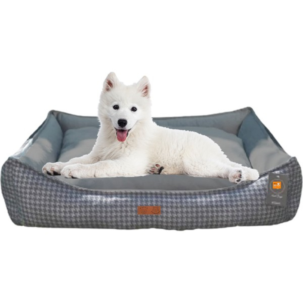 Petty Comfort Kedi Yatağı- Köpek Yatağı-Orta Irk Köpek Yatağı-Büyük Irk Köpek Yatağı-Silinebilir-Tamamı Fermuarlı - L - Gri Evcil Hayvan Ürünleri Fiyatı