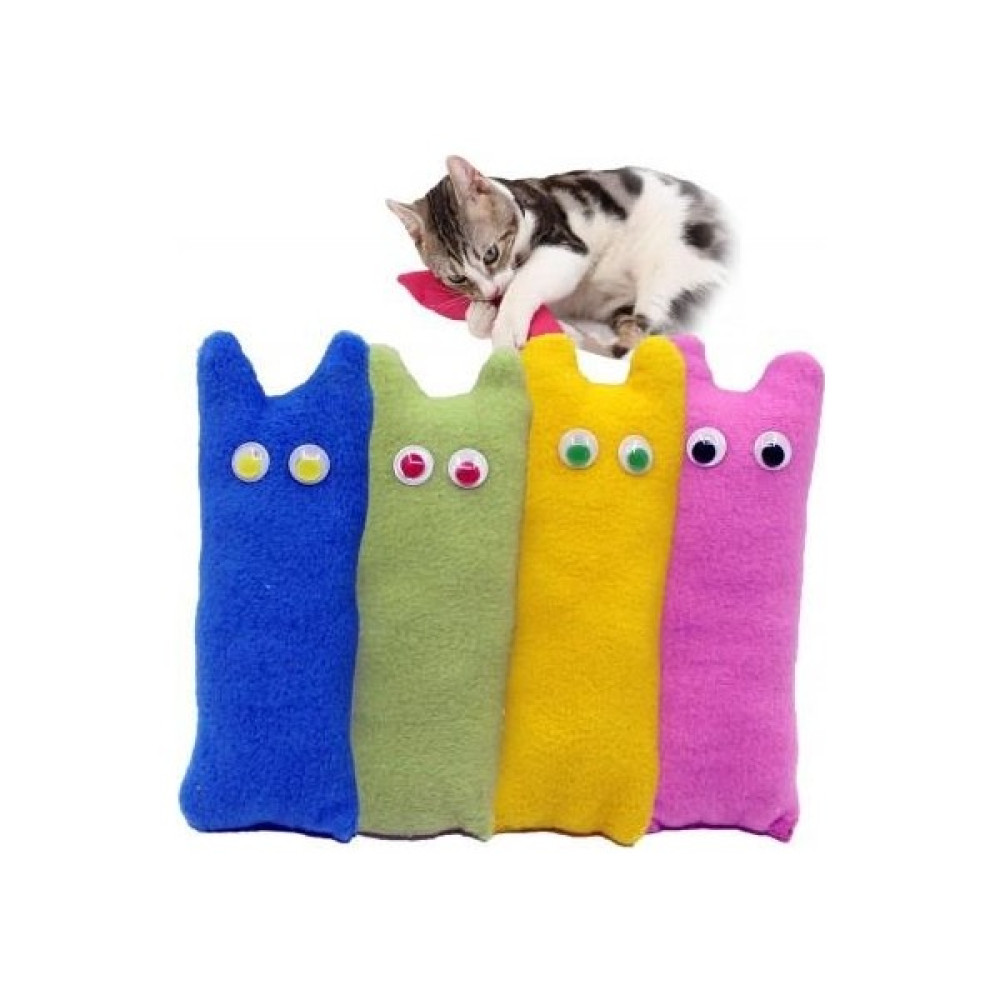 Petviya Oynar Gözlü ve Çıngıraklı Kedi Oyun Yastığı 16X6 cm Evcil Hayvan Ürünleri Fiyatı