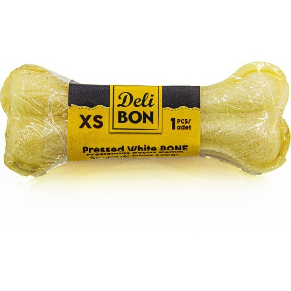petzanya Delibon 7cm Gerçek Deriden Pres Kemik 1X7CM - White Evcil Hayvan Ürünleri Fiyatı