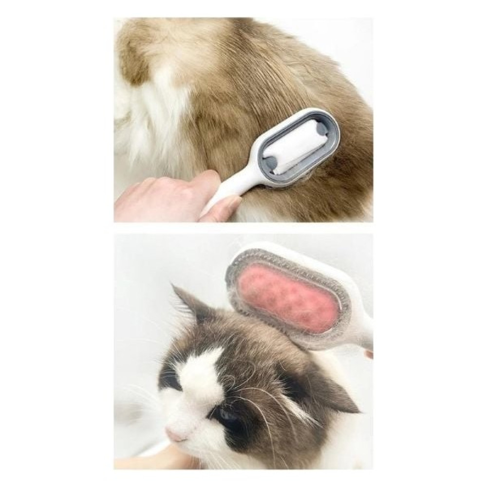 Petzz Yıkanabilir Çok Fonksiyonlu Silikon Kedi ve Köpek Tüy Tarama Fırçası Beyaz/pembe Evcil Hayvan Ürünleri Fiyatı