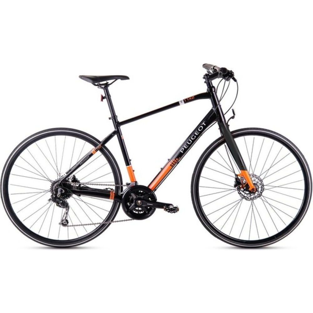 Peugeot T11X2 Trekking Bisiklet Siyah - Turuncu 49 cm Şehir & Gezi Bisikletleri Fiyatı