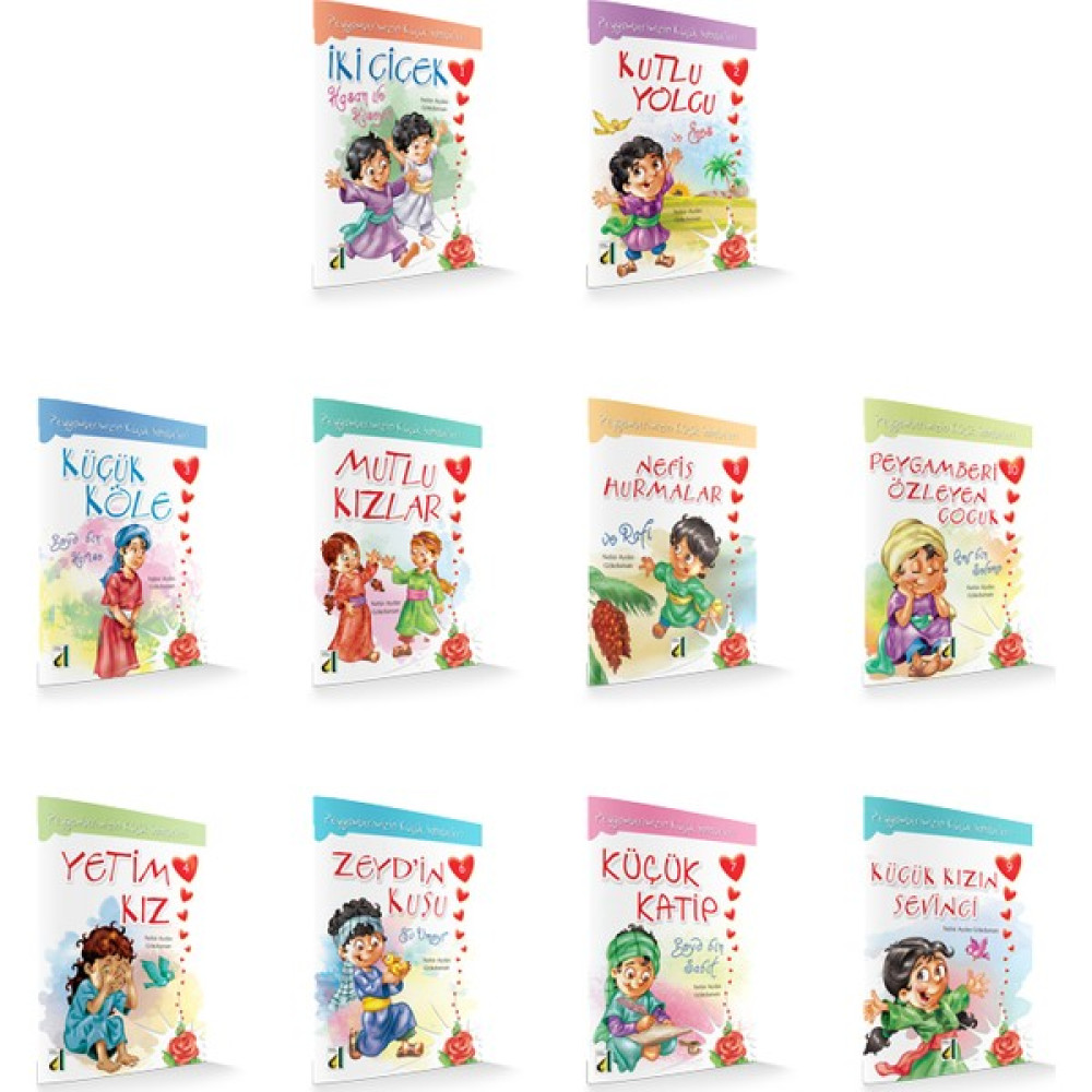 Peygamberimizin Küçük Sahabeleri (10 Kitap) - Nehir Aydın Gökduman Çocuk Masal Fiyatı