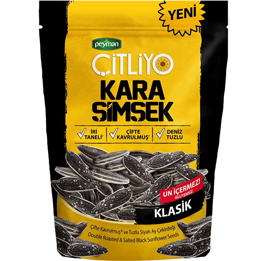 Peyman Çitliyo Kara Şimşek Klasik 120 G Kuruyemiş Fiyatı