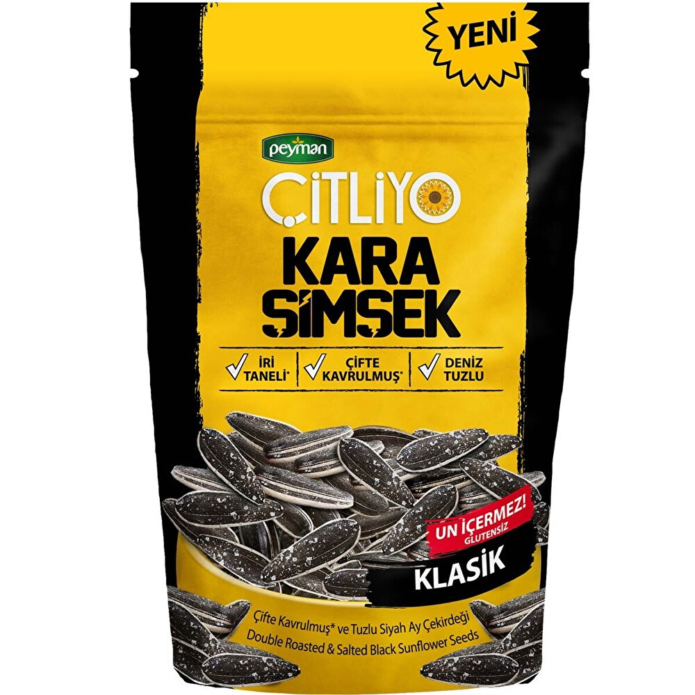 Peyman Çitliyo Kara Şimşek Klasik 180 G Kuruyemiş Fiyatı