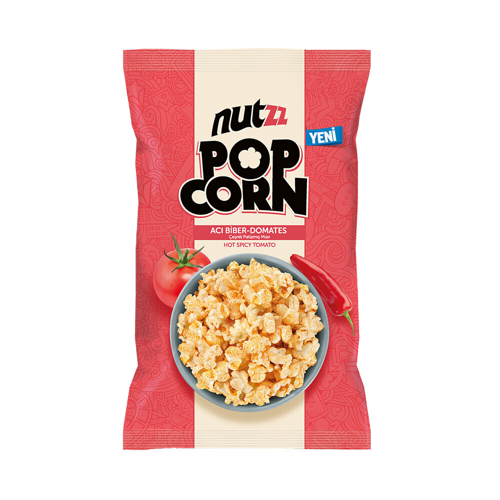 Peyman Nutzz Popcorn Acı Biber & Domates 85 Gr Cips Fiyatı