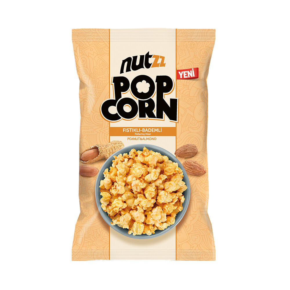 Peyman Nutzz Popcorn Yer Fıstıklı & Bademli 85 Gr Cips Fiyatı