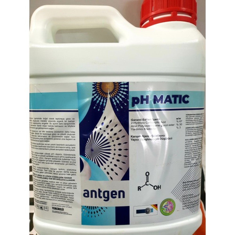 PH Matic Ph Düzenleyici Yayıcı Yapıştırıcı Karışım Ajanı Şelatlayıcı 5 Lt - 1 Gübre Fiyatı