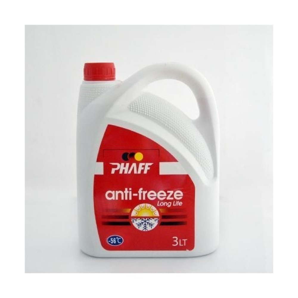 Phaff Antifiriz Kırmızı Organik 3 Lt 56 Derece Antifiriz Fiyatı