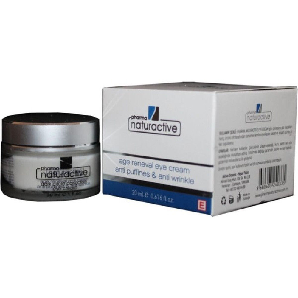 Pharma Naturactive Pharmanaturactive Göz Altı ve Çevresi Kırışıklıklarına Karşı Etkili 20 ml Göz Kremi Fiyatı