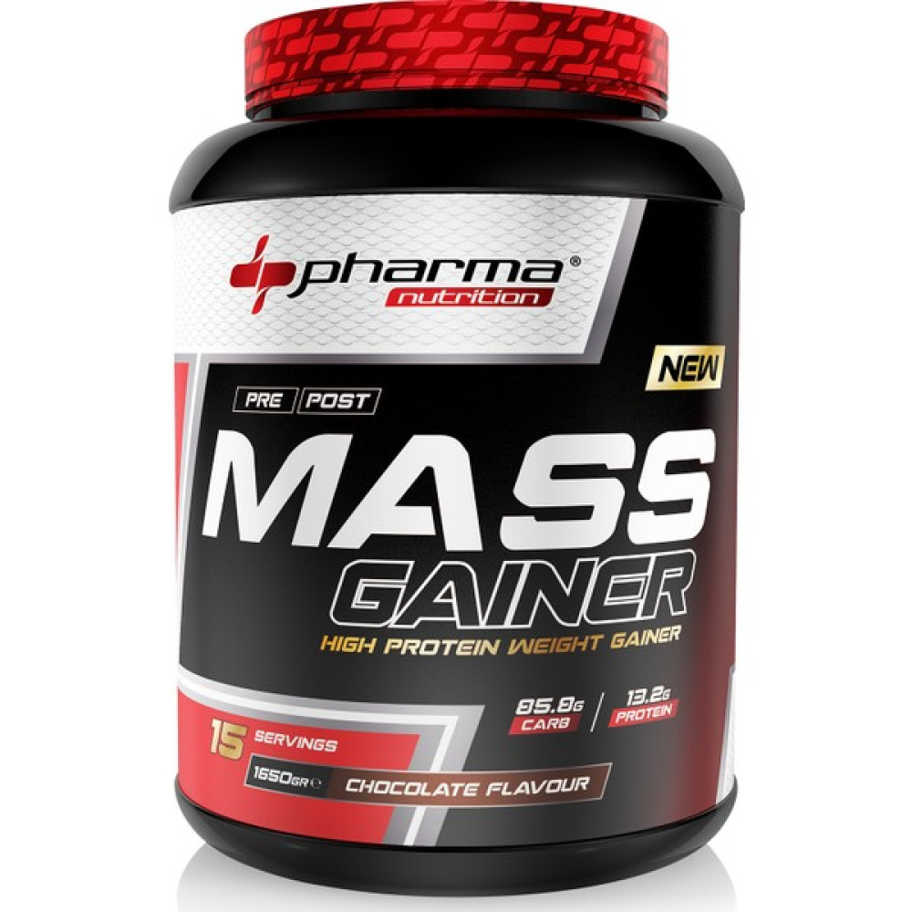 Pharma Nutrition Mass Gainer 1650 gr Çikolata Aromalı Kas Karbonhidrat Tozu 15 Servis Sporcu Besinleri Fiyatı