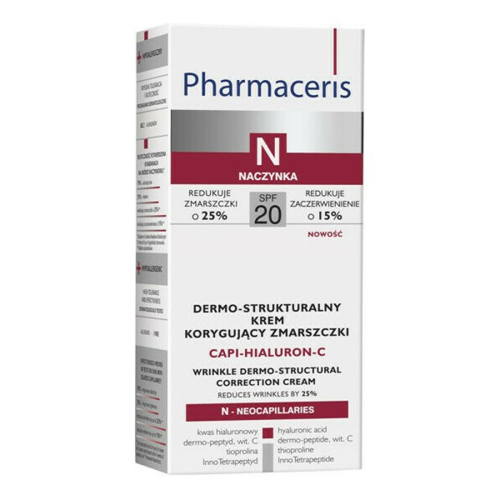Pharmaceris N Capi Hialuron-C Wrinkle Correction Cream Spf 20 Çizgi Açıcı Krem 50 ml Anti-Aging / Yaşlanma Karşıtı Fiyatı