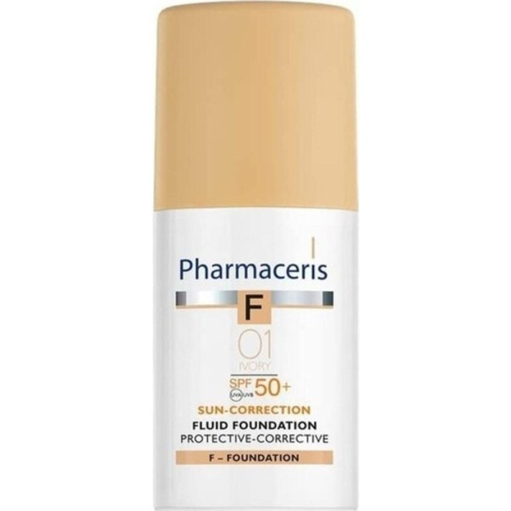 Pharmaceris Pharmacerıs F Spf 50 Ivory Koruyucu Düzeltici Sıvı Fondotenli Güneş Koruyucu Krem 30 ml Güneş Kremleri ve Losyonları Fiyatı