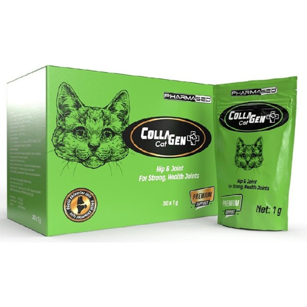 Pharmased Collagen For Cat Kediler Için Kolojen 30X1GR Evcil Hayvan Ürünleri Fiyatı
