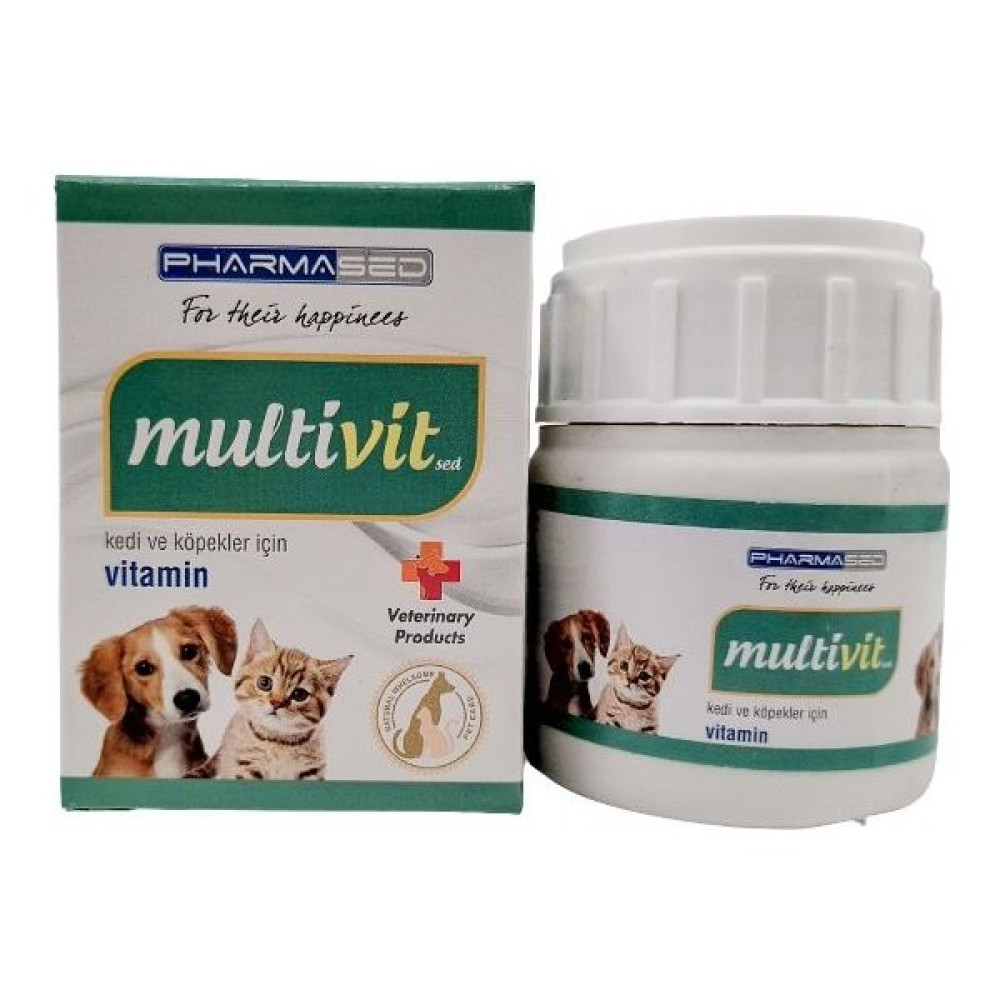 Pharmased Multivit Kedi ve Köpekler Için Vitamin Evcil Hayvan Ürünleri Fiyatı