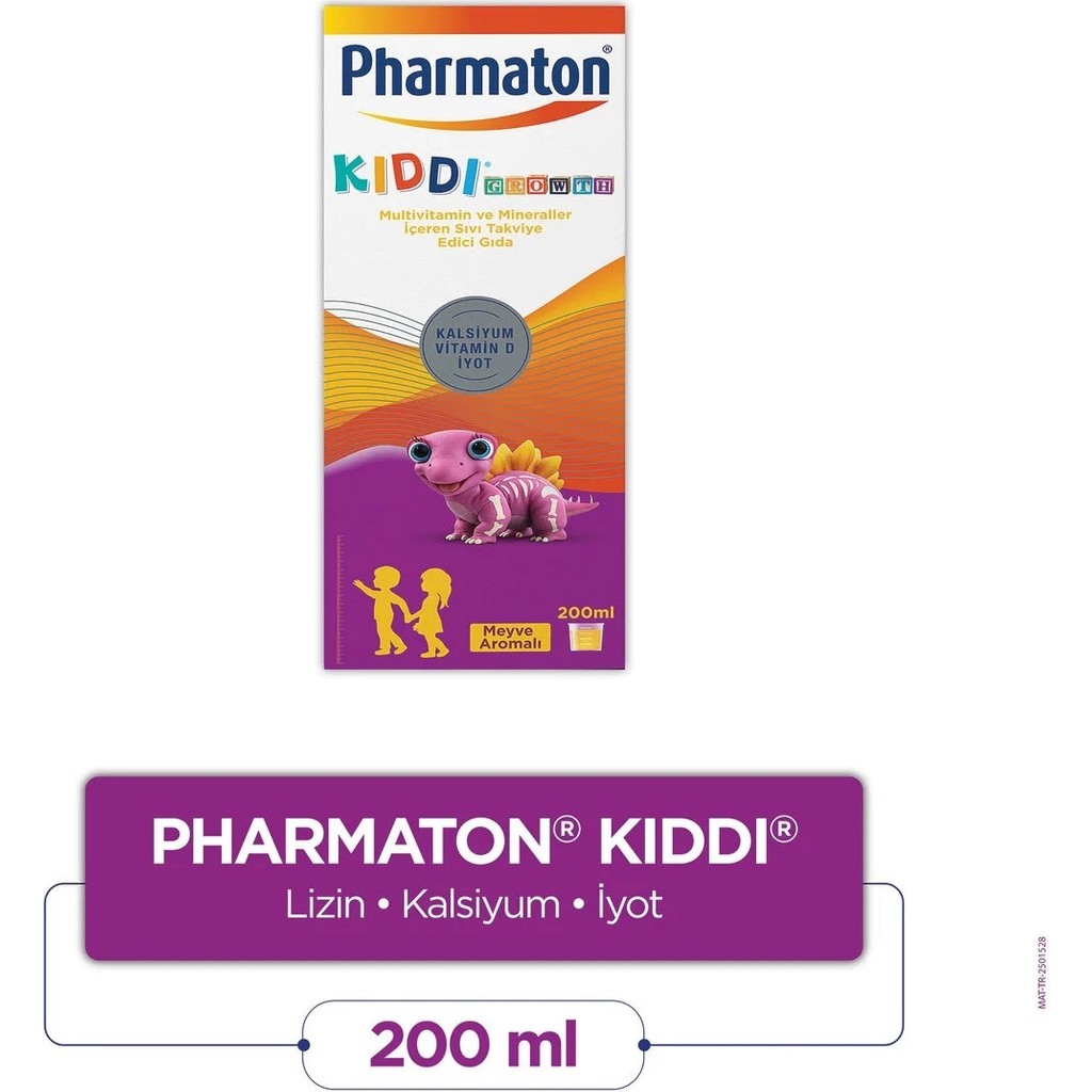 Pharmaton Kiddi Multivitamin Şurup 200 Ml Sporcu Besini & Supplementler Fiyatı