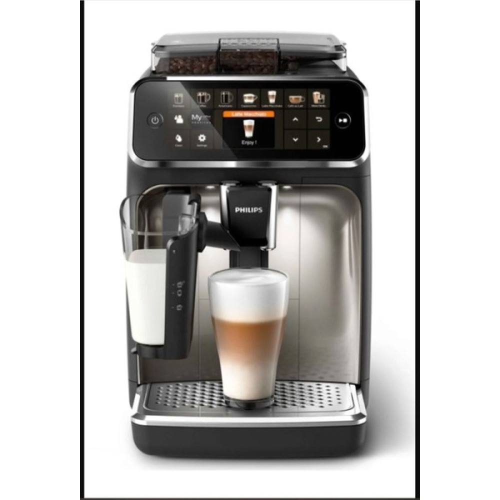 Philips 5400 Serisi EP5447/90 Tam Otomatik Kahve Makinesi Espresso Kahve Hediyeli - Ahşap Kahve Makineleri Fiyatı