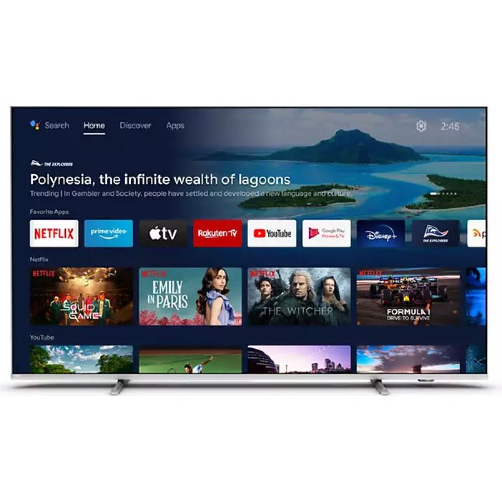 Philips 65PUS8057 65" 165 Ekran Uydu Alıcılı 4K Ultra HD Smart LED TV Televizyonlar Fiyatı