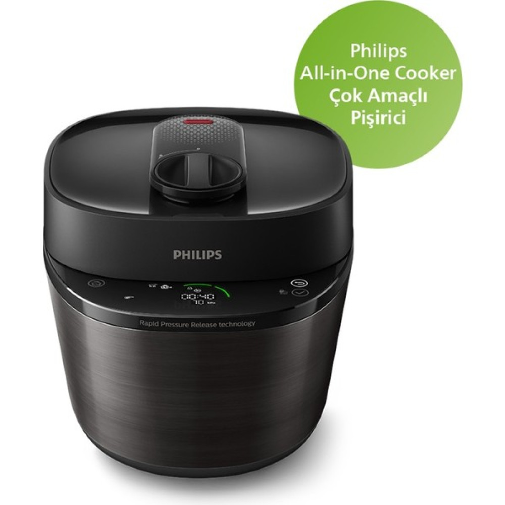 Philips All In One Cooker Elektrikli Düdüklü Tencere, 5l Kapasite 35 Farklı Program 30 Dk’da Leziz Yemekler Buharlı Pişiriciler Fiyatı