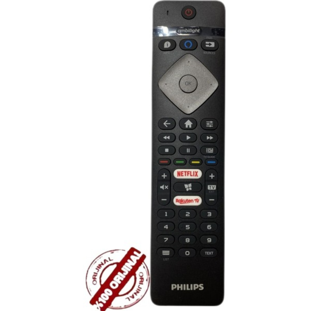 Philips Ambilight Tuşlu Ses Komutlu 65PUS7805/62 70PUS8105/12 Tv Kumanda (Orjinal) TV Aksesuarları Fiyatı