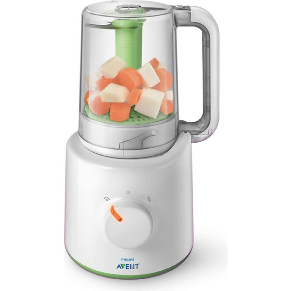 Philips Avent Buharlı Pişirici ve Blender Wasabi SCF870/22 Brnm [gymberq] Mama Seti Fiyatı