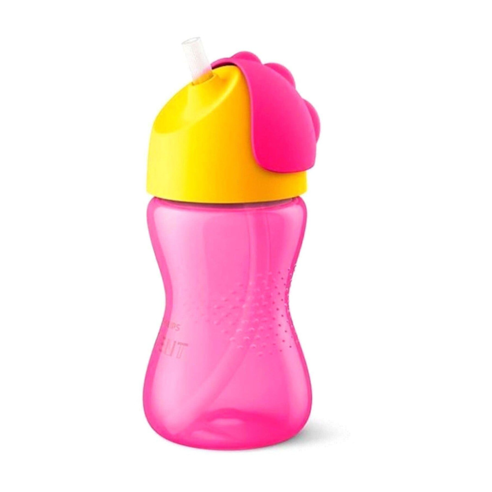 Philips Avent Pembe Yeni Model Pipetli Bardak 300 ml Bebek Bardağı-Suluk Fiyatı