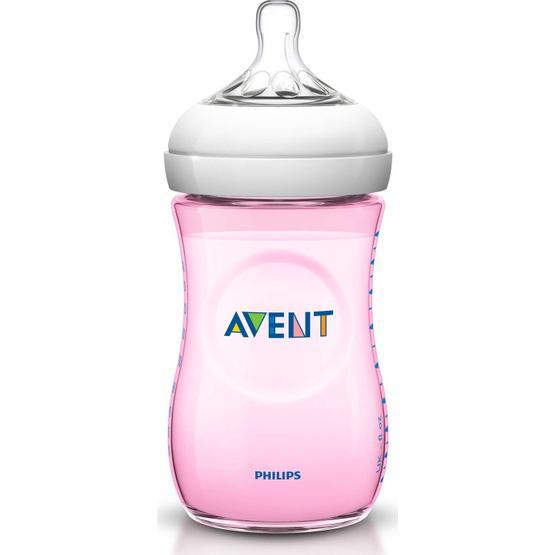 Philips Avent SCF034-17 Pembe 260 ml Natural Pp Biberon