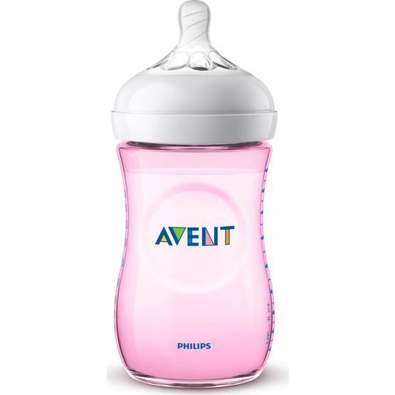 Philips Avent SCF034-17 Pembe 260 ml Natural Pp Biberon