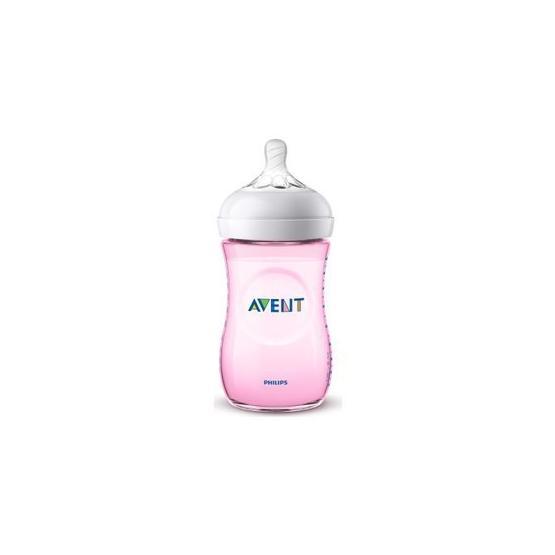 Philips Avent SCF034-17 Pembe 260 ml Natural Pp Biberon