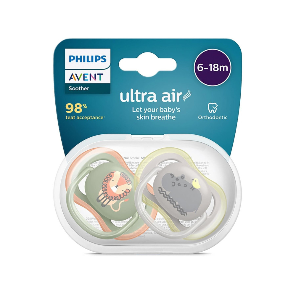 Philips Avent Scf085/17 Ultra Air Emzik 6-18 Ay 2li Emzik Fiyatı