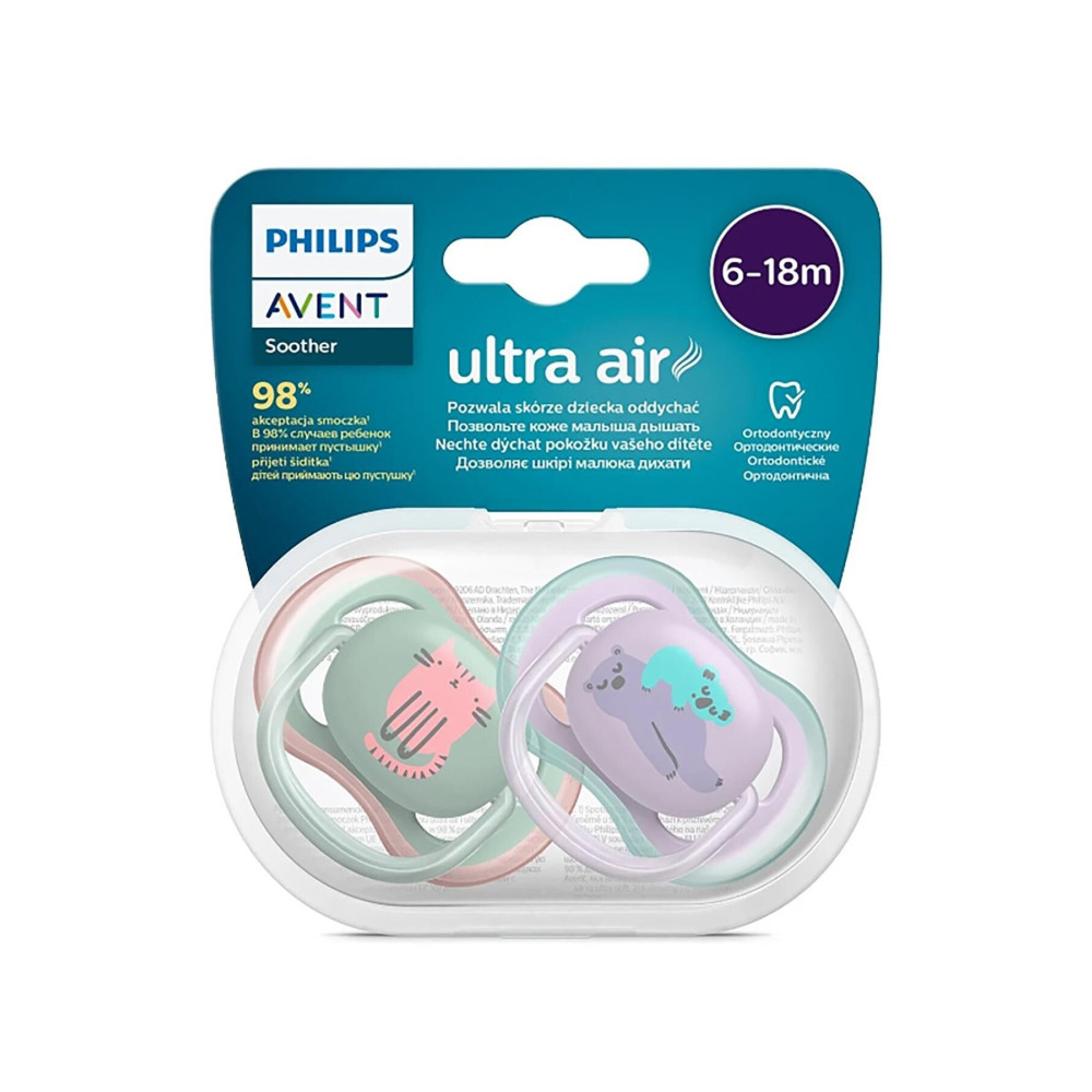 Philips Avent Scf085/18 Ultra Air Emzik 6-18 Ay 2li Kız Emzik Fiyatı