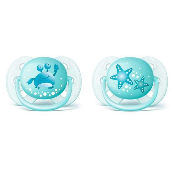 Philips Avent SCF226-20 0-6 Ay Ultra Soft Desenli Emzik Mavi Emzik Fiyatı