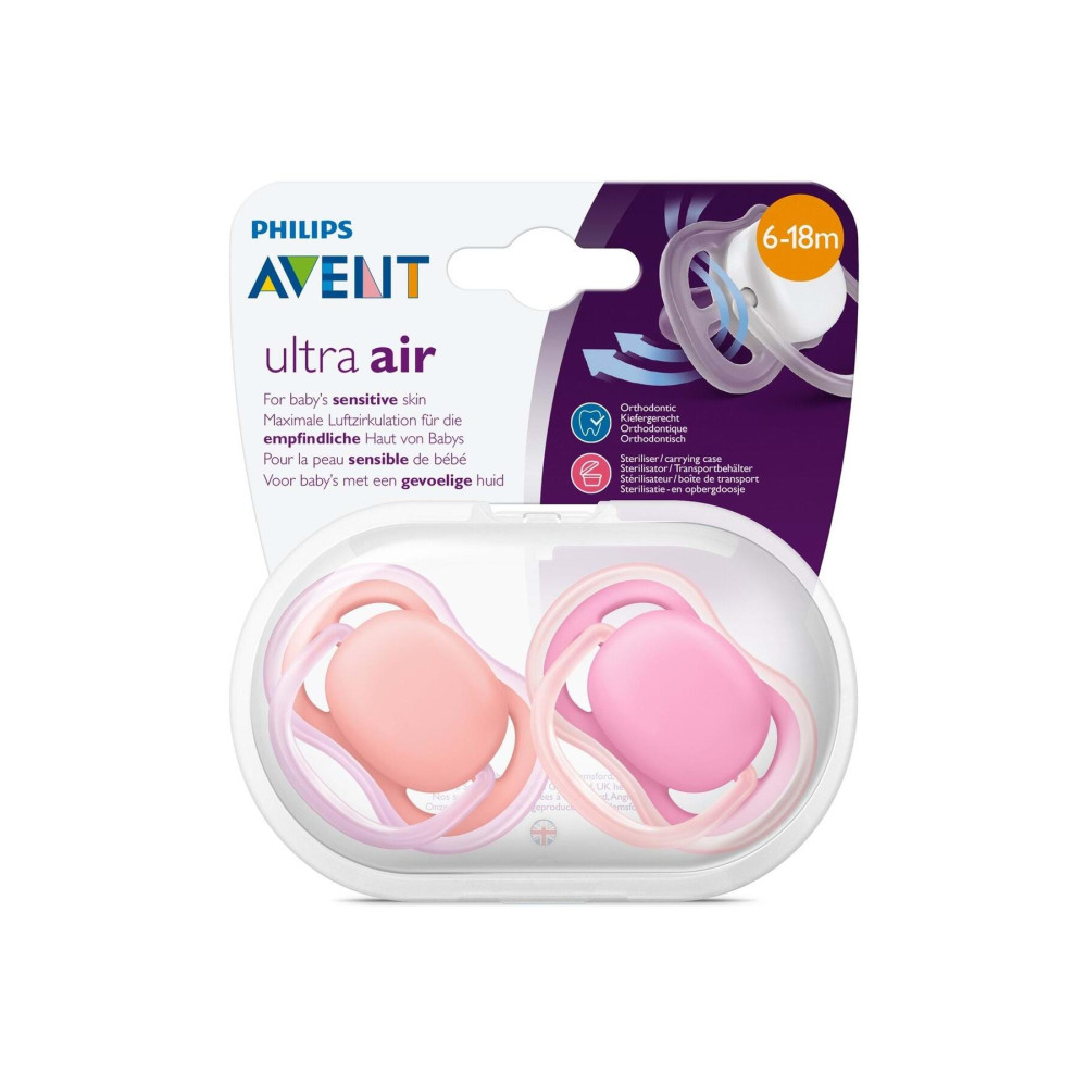 Philips Avent Ultra Air Emzik 6-18 Ay Kız Renki Emzik Fiyatı