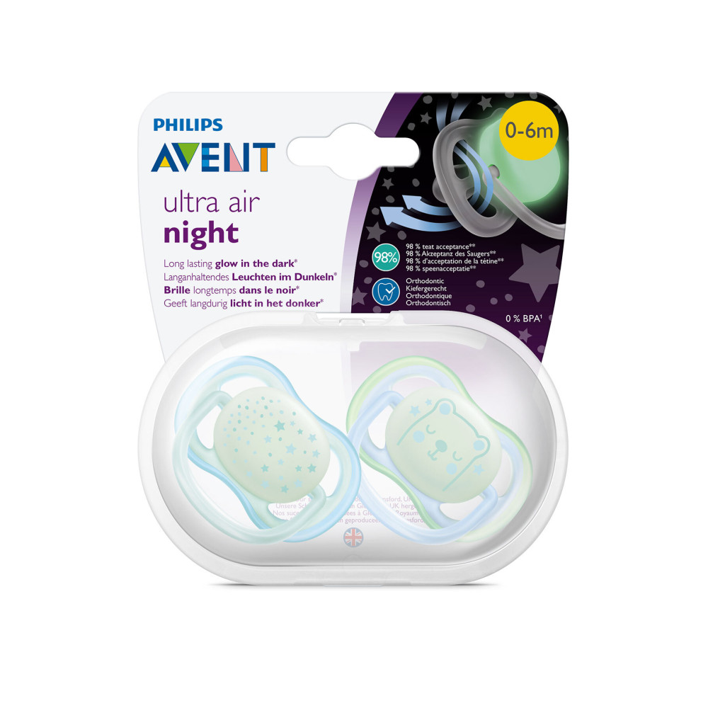 Philips Avent Ultra Air Night 2li Silikon Emzik 0-6 Ay Emzik Fiyatı