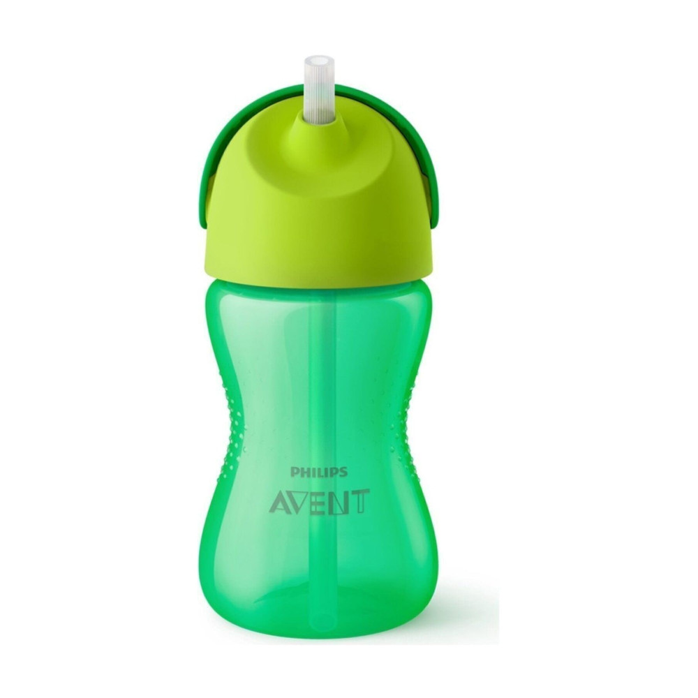 Philips Avent Yeşil Pipetli Bardak 300 ml Yeni Model Bebek Bardağı-Suluk Fiyatı