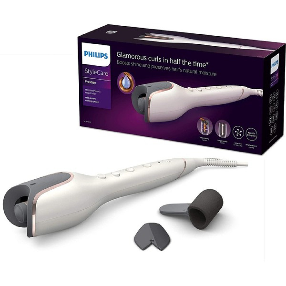 Philips BHB878 / 00 Moistureprotect Auto-Curler Keratinden Otomatik Saç Kıvırıcı Saç Şekillendiriciler Fiyatı