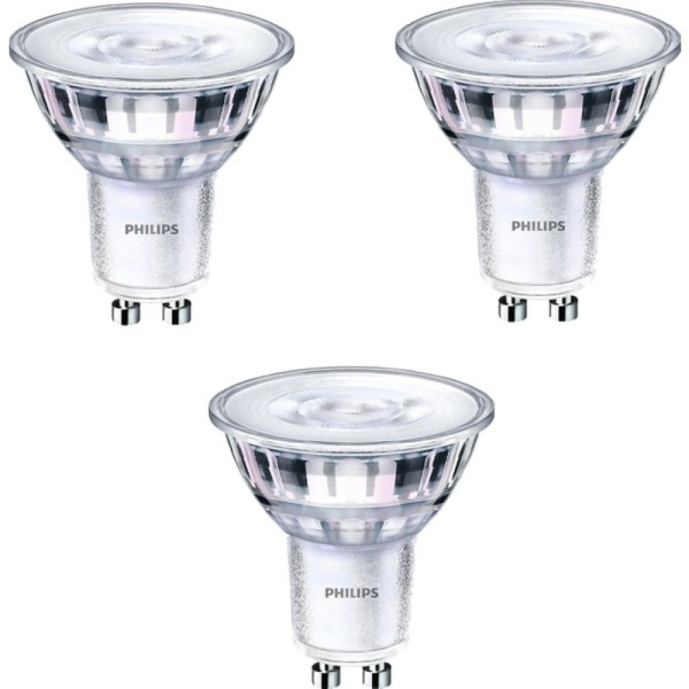 Philips Corepro Dimmable 5-50W Kırık Beyaz Işık (Günışığı) 4000K GU10 Dimli LED Spot Ampul 3 Adet Led Aydınlatmalar Fiyatı