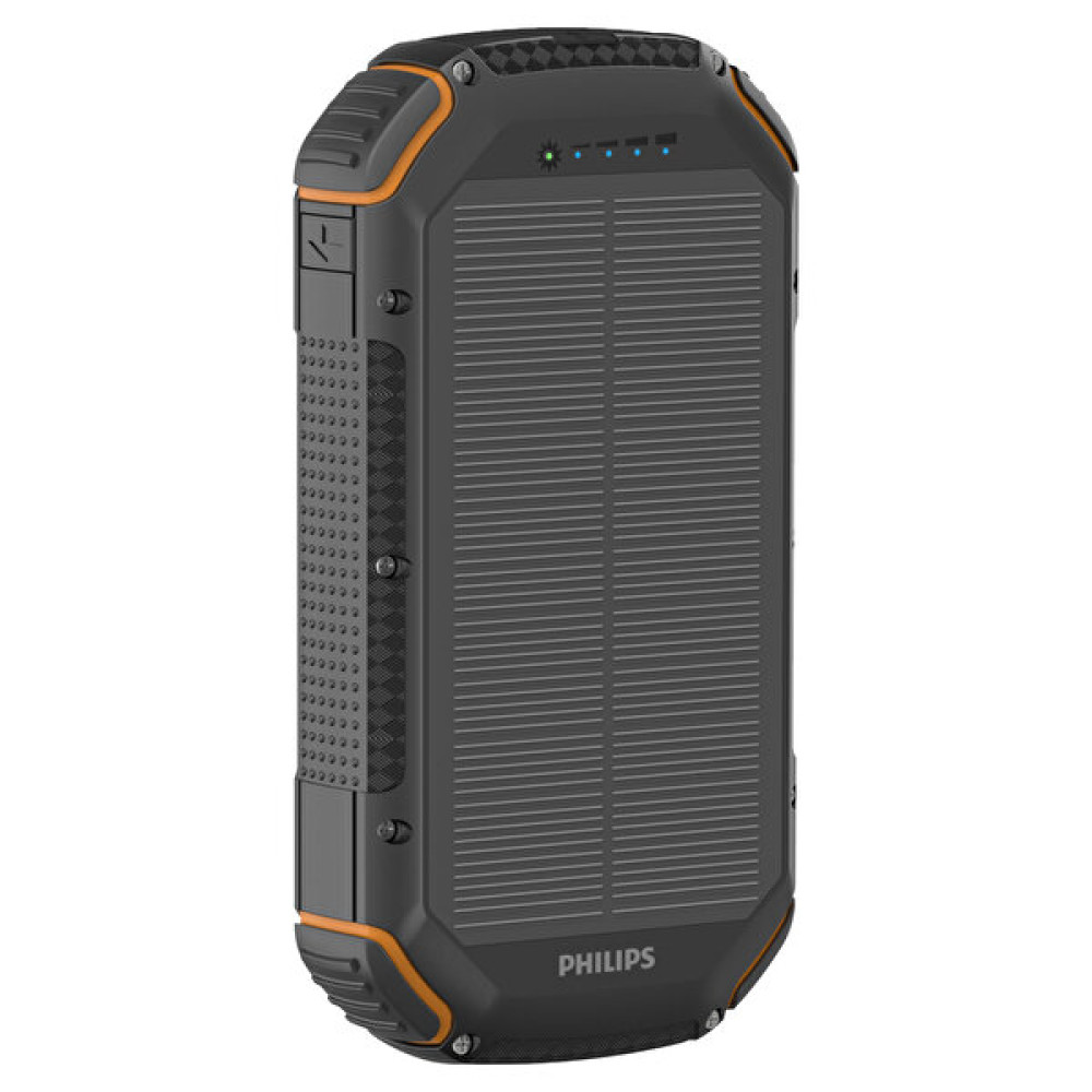 Philips Dlp7726N/00 20.000Mah Solar Powerbank 2Xusb-A Output, Usb-C Girş/Çikiş, Microusb Giriş Taşınabilir Şarj Cihazı - Powerbank Fiyatı