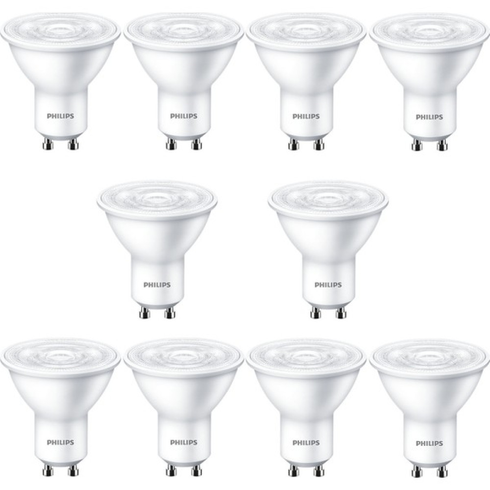 Philips Essential 3.2-40W Sarı Işık 2700K GU10 LED Spot Ampul 10 Adet Led Aydınlatmalar Fiyatı