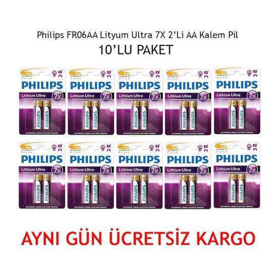 Philips FR06AA 7X 2'li Kalem Pil