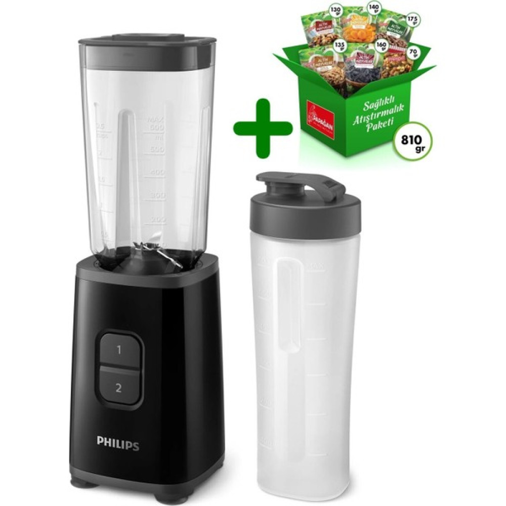 Philips HR2602/90 Daily Collection Smoothie Mini Blender - Siyah Blenderler Fiyatı