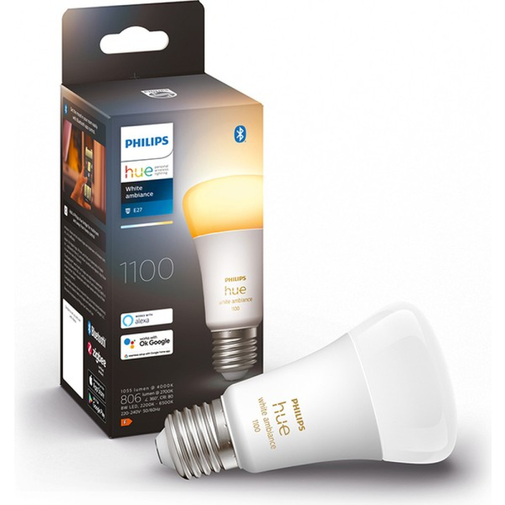 Philips Hue WA 8-75W Beyaz Ambiyans Akıllı Ampul E27 - 70 - 80 Led Aydınlatmalar Fiyatı