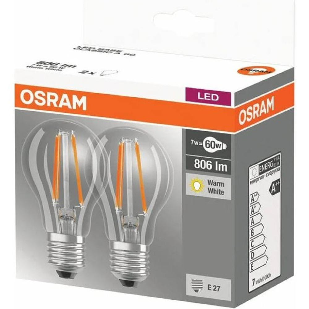 Philips LED Base Cla Fıl 60 Watt Ampul Led Aydınlatmalar Fiyatı