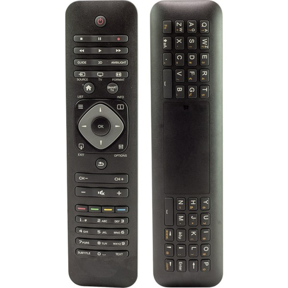 Philips Orjinal Kl Phılıps TVRC51312/12 YKF315-Z01 Klavyeli Kumanda Siyah TV Aksesuarları Fiyatı